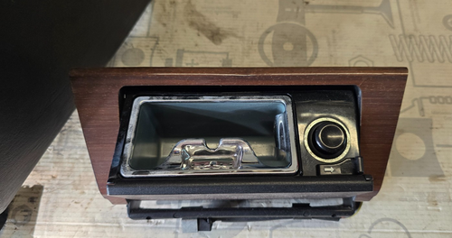 W201  190e 190d  große  lange Mittelkonsole Zebrano - Bild 6 von 9