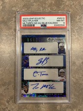 2023 ANTHONY RICHARDSON/CLAYTON TUNE/STETSON BENNETT/TANNER MCKEE 1/4 PSA 8