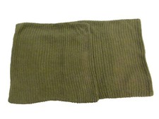 Crate Barrel Olive Branch crochet pillow covers Pair 20 x 20 linen back