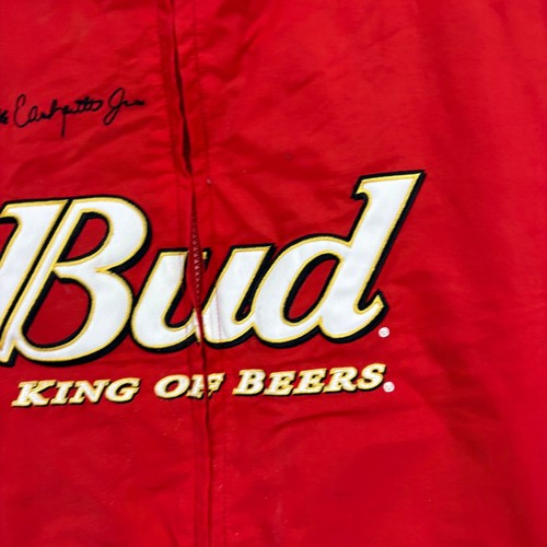 Dale Earnhardt Jr Budweiser Racing Jacket NASCAR Mens XL Chase Authentics - Picture 6 of 15