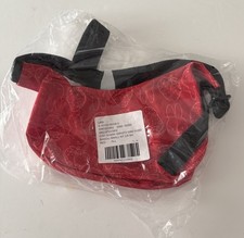 NWT Miffy Baggu UO Exclusive Small Crescent Nylon Bag Red Strawberry Limited