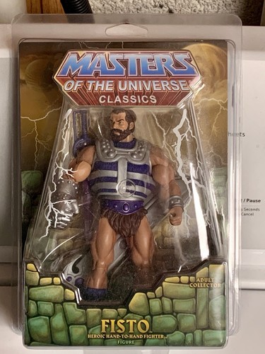 Masters of the Universe Classics Fisto EXTREMELY RARE NEW w/ Figure Protector - Picture 4 of 4