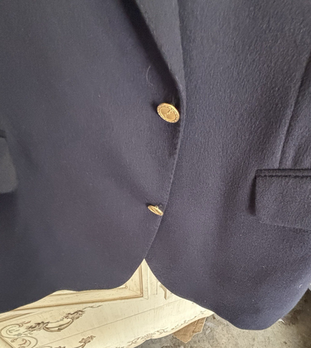El Corte Ingles Emidio Tucci Lanificio Mario Zegna Blue Blazer Men’s 46R - Picture 5 of 8