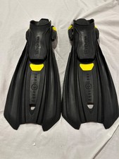 Aqua Lung Storm Fins Open Heel Scuba Diving Size XS-S - black