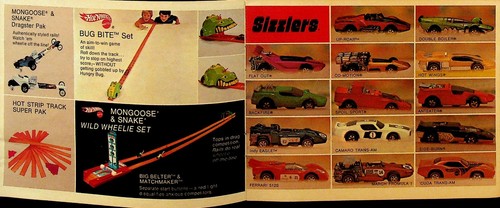 Mattel Toys and Hobbies Catalog 1972 Big Jim Hot Wheels Sizzlers - Picture 2 of 11