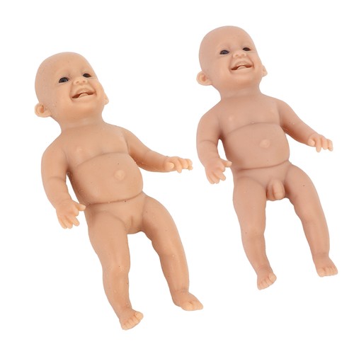 6 Inch Miniature Silicone Baby Cute Soft Reborn Miniature Baby Doll - Picture 17 of 29