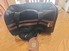 Sac Sherpa original petit porte-animaux noir sac de voyage approuvé par la compagnie aérienne chien chat