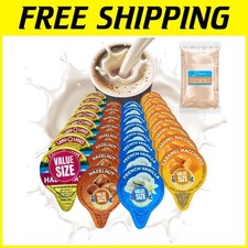 All-in-One Coffee Creamer Singles Pack   4 Flavor Assortment for Home or Office