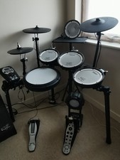 Roland TD-11K Electronic Drum Kit - Upgraded PDX-12 Snare, PM-10 Monitor & Extra