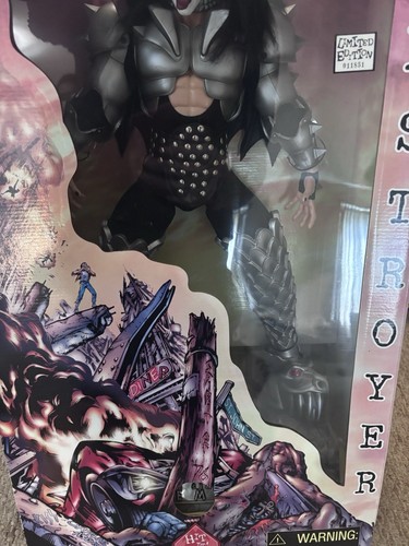 KISS Destroyer Limited Edition 24" Action Figure Dolls 1998 Complete Set Of 4 - Picture 11 of 20