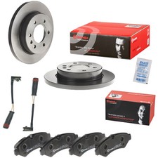 2x Brembo Bremsscheibe 298mm + Bel&auml;ge hinten passend f&uuml;r MERCEDES-BENZ SPRINTER