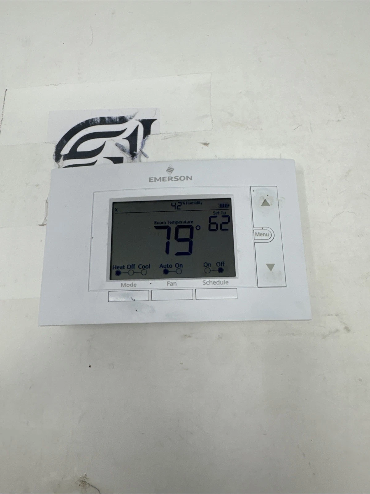 EMERSON SENSI WI-FI PROGRAMMABLE THERMOSTAT UP500W FOR SMART HOME