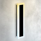 ASD LED 24" Long Wall Mount Light 24 Inch (1pk), Black | Wide Acrylic 