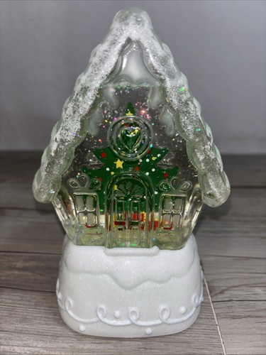 Hallmark Schneekugel Magic Farbwechsel Lebkuchenhaus Weihnachtsbaum - Bild 5 von 8