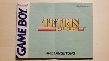 Thumbnail of ebay&reg; auction 358168687836 | Tetris Plus Anleitung - Nintendo Gameboy Classic Anleitung - PAL - NNOE