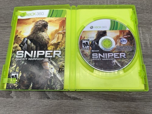 Sniper: Ghost Warrior (Microsoft Xbox 360, 2010) Completo con Manual CIB - Imagen 3 de 7