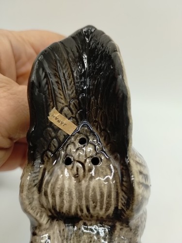 Vintage White Black Rooster and Hen Chicken Salt & Pepper Shakers Japan - Picture 10 of 13