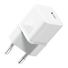 Ladegerät 20W GaN5 Baseus USB-C Mini Schnellladegerät PD3.0 QC3.0 Weiß