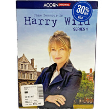 Harry Wild Series 1 DVD Jane Seymour Acorn TV Mystery Drama 3 Disc Set