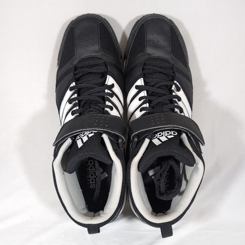 Adidas Corner Blitz 8 Men’s 13 Black White Low Top Molded Football Cleats - Picture 5 of 8