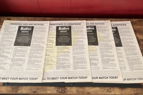 AMERICAN HORROR STORY NYC Four Newspaper Covers Original Prop - Picture 2 of 3