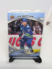 2023-24 Upper Deck MVP - Quinn Hughes #129 Ice Battles