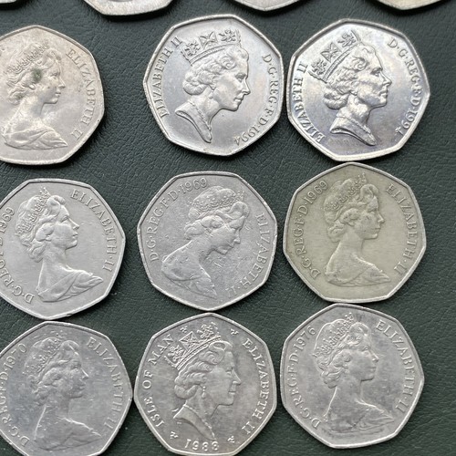 £5, £1 2 Pound & 50p Münzen (33) Diana, Hände, Taube Bill of Rights, D Day Restposten - Bild 8 von 16