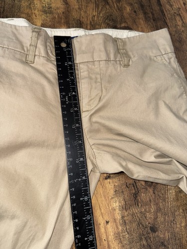 American Eagle khakifarbene Damenhose Bootcut 2 Knöpfe Größe 0 passt 30 x 30 - Bild 12 von 12
