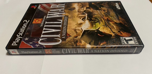 History Channel Civil War A Nation Divided - Sony Playstation 2  PS2 CIB - Picture 8 of 9