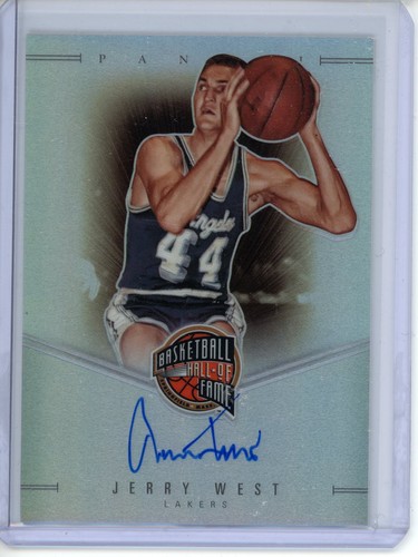 2021 Panini Impeccable Spectra Jerry West Hall Of Fame Sigs On Card Auto Lakers