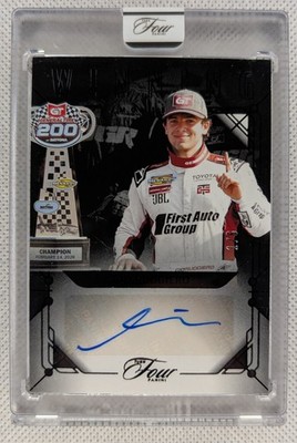 2026 Turn Four Racing GIO RUGGIERO Winning Moments Auto FOTL BLACK /6 Nascar