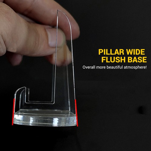 2-50X Clear Acrylic Trading Card Stand for Coins Sports Cards Display Holder US - Picture 10 of 14