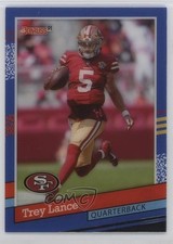 2021 Panini Clearly Donruss Clearly Retro 1991 Trey Lance #91-18 17kh