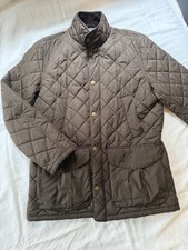Barbour Mens Quilted Jacket Forest Green Size...