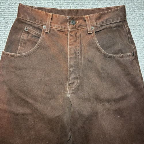 Vintage Solo Semore Jeans Größe 26 x 25 braun Baggie weites Bein Made in USA (lesen!) - Bild 2 von 12