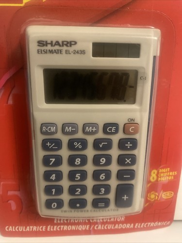 Sharp EL243SB Basic Calculator - Picture 2 of 14