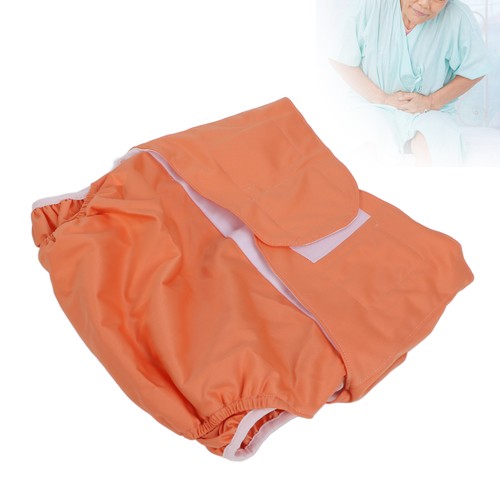 Orange Adult Cloth Diaper Cover For Incontinence Reusable Large Washable Adult - Bild 12 von 23