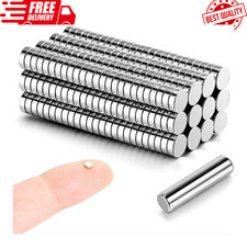 300Pcs Mini Round Magnets 3x1mm for Crafts, Miniatures  DIY Projects