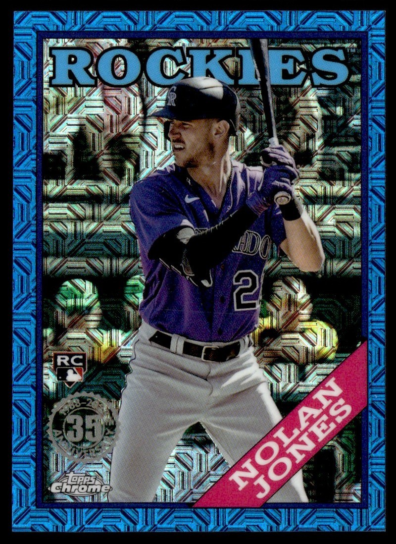 2023 Topps Silver Pack 35th Blue Nolan Jones 116/150 #T88CU-64