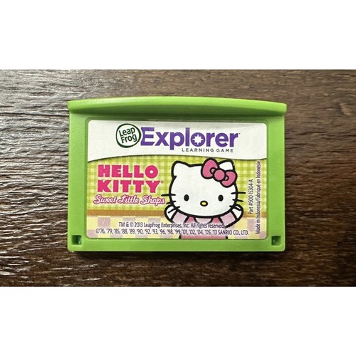 LeapFrog LeapPad Explorer Learning - Hello Kitty - Sweet Little Shops Math game - Picture 1 of 3