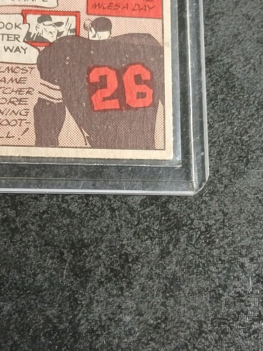 Vintage 1957 Topps Royce Womble #86 NFL Baltimore Colts Football Card EX - Foto 11 di 12