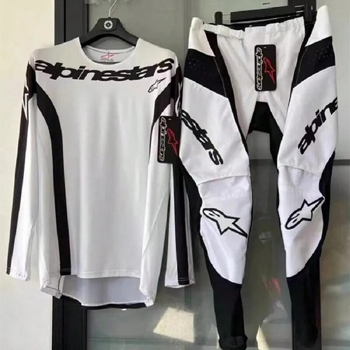 2025 Alpinestars Techstar Motocross Racing Gear Set Jersey/Pants Combo MX Suit - Picture 2 of 3