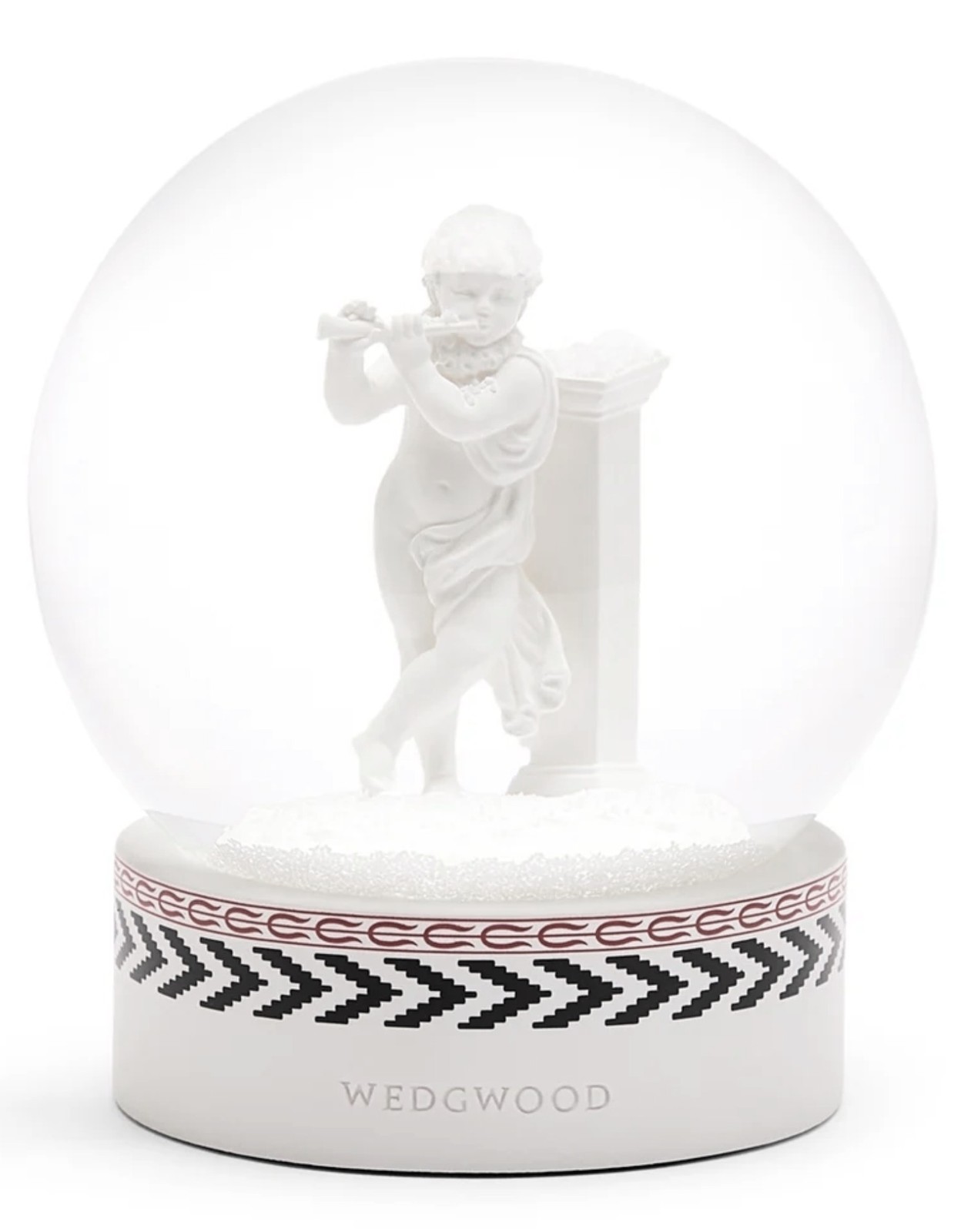 Wedgwood Christmas Cherub Snowglobe