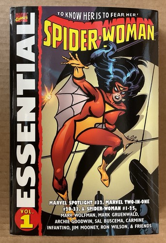 ESSENTIAL SPIDER-WOMAN VOL. 1 TPB (2005) Marvel; Wolfman, Buscema et al; Neu