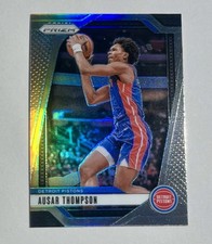 2024-25 Panini Prizm Ausar Thompson Silver Prizm #147 Detroit Pistons