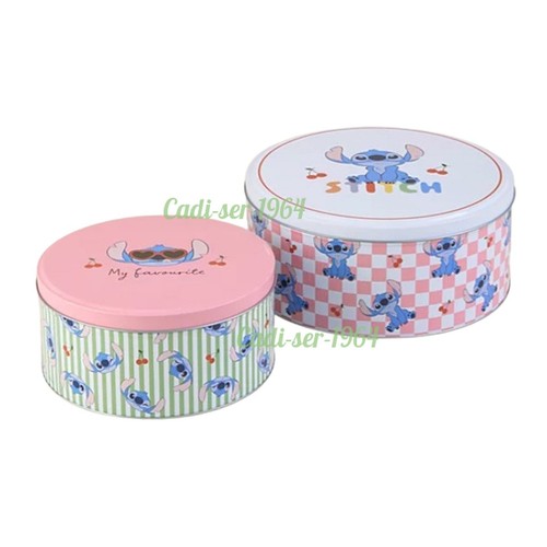 Disney Lilo & Stitch Cake Tins Set of 2 Tin Plated Steel Cake Tins NEW - Picture 5 of 24