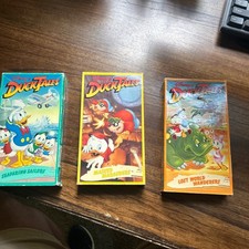 DuckTales (VHS 1989) Disney Bundle Lot Cartoon Episodes 