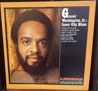 Grover Washington JR. Inner City Blues 12'' LP Vinyl Record Kudo KU-03