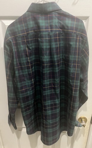 Brooks Brothers Original Polo Shirt Non Iron Long Sleeve Green Mens Sz M - Picture 5 of 6
