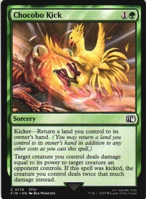 Chocobo Kick 178 C FINAL FANTASY Magic: The Gathering NM/M